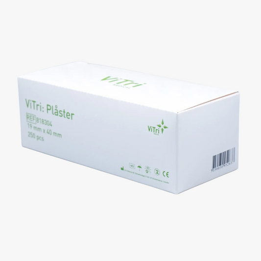 ViTri Injektionsplåster – 1,9 × 4 cm beige nonwoven – 250 st
