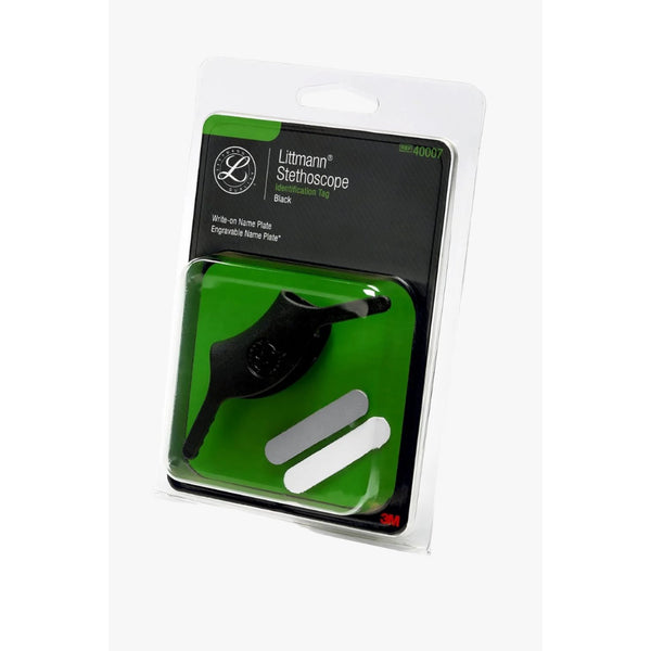 Littmann Stetoskop ID-bricka, Svart