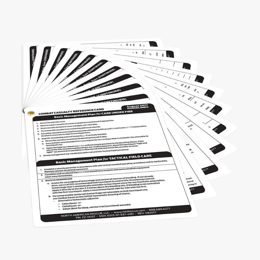 NAR Combat Casualty Reference Card