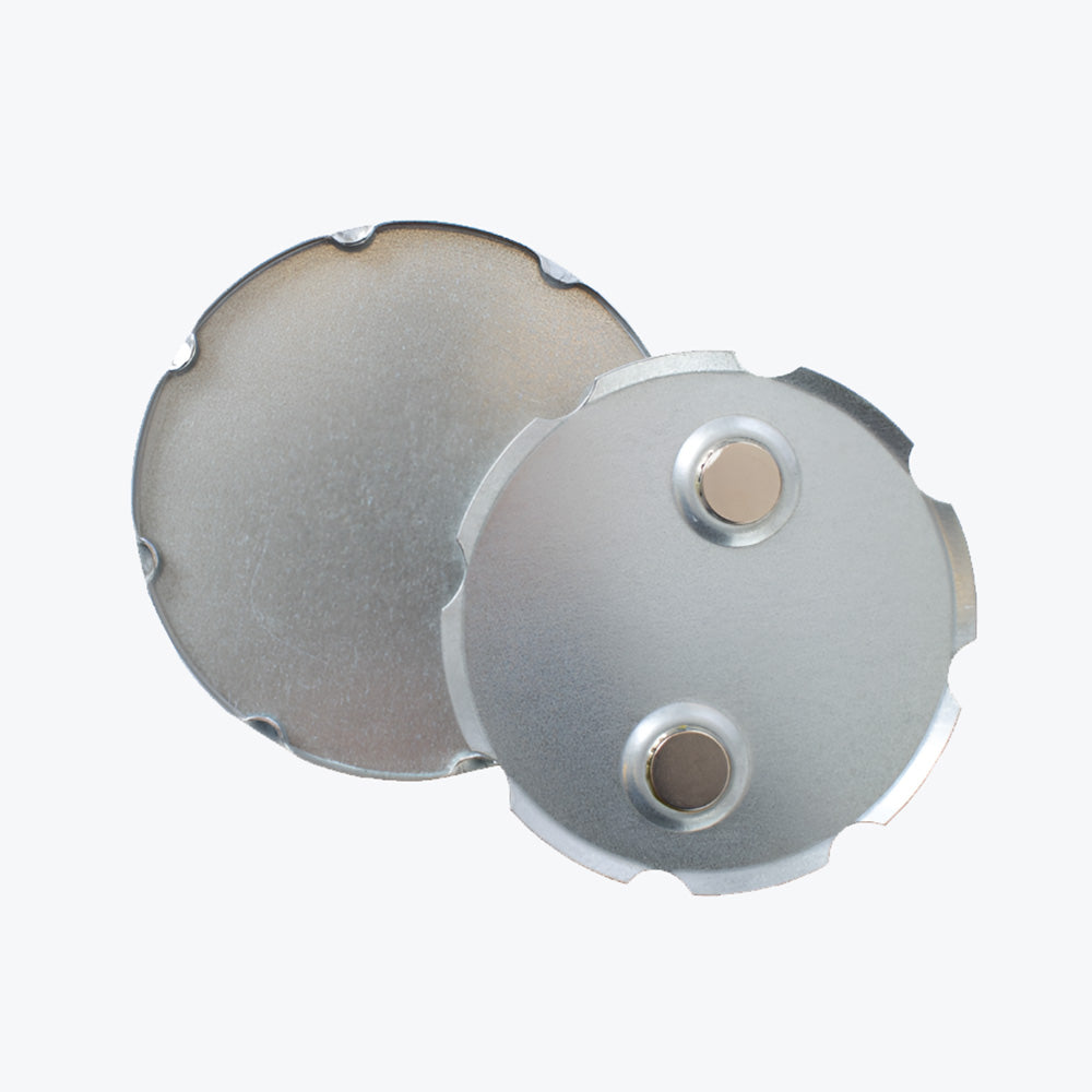 Nordic magnetic smoke-alarm mount