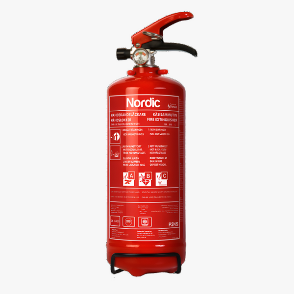 Pulversläckare Nordic P2NS – 2 kg