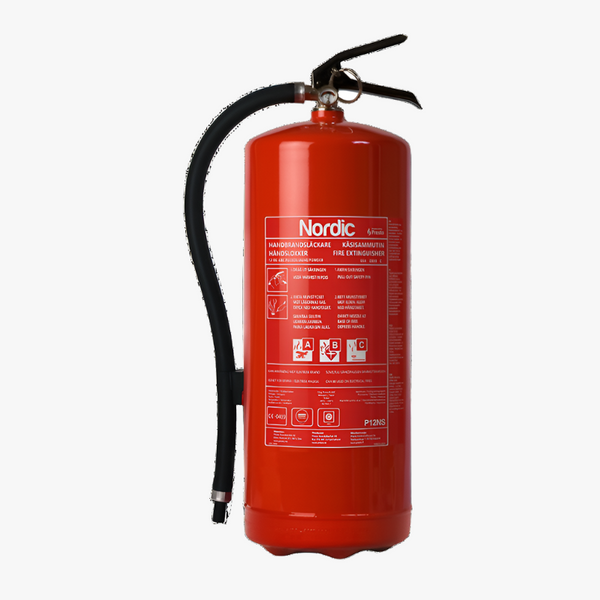 Pulversläckare Nordic P12NS – 12 kg