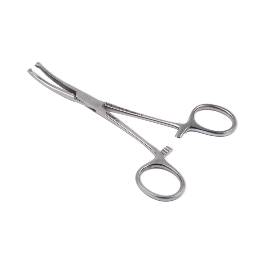 Kocher Arterienklemme gebogen 14 cm 1x2 Zähne