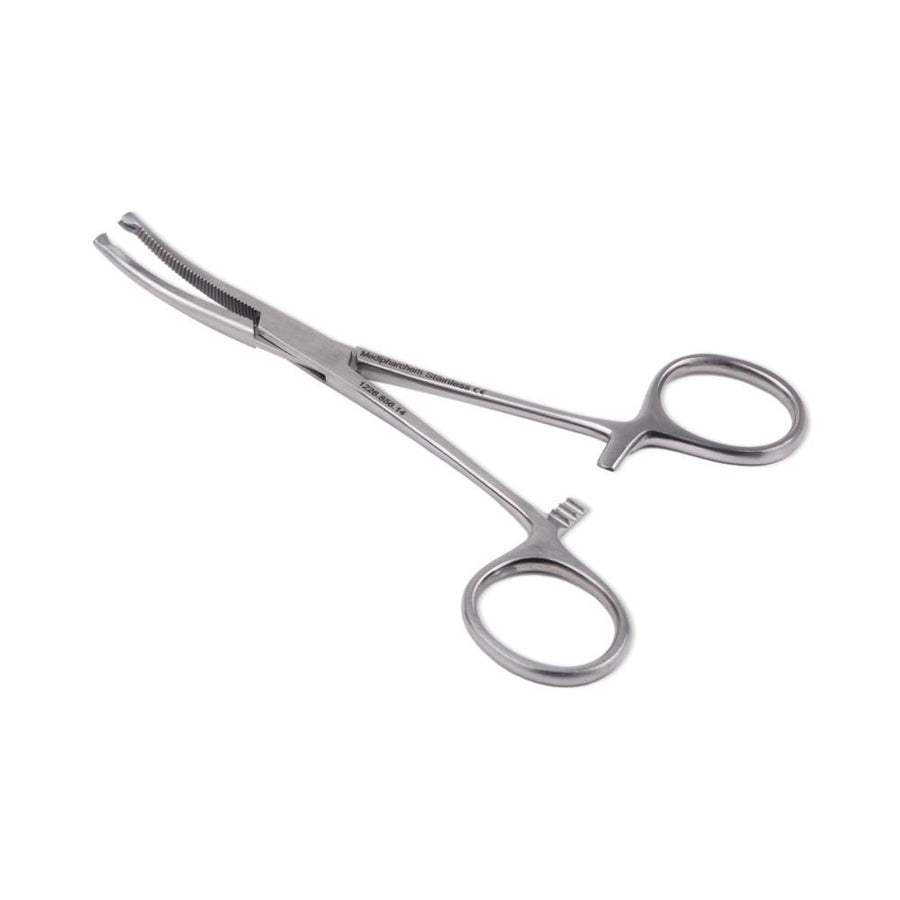 Kocher Arterienklemme gebogen 14 cm 1x2 Zähne