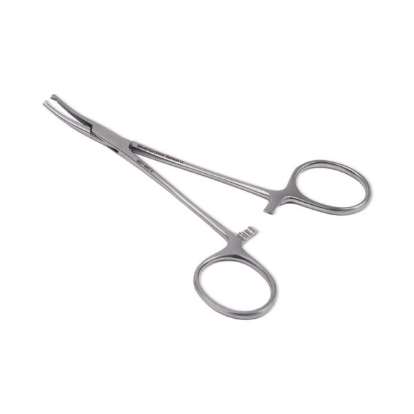 Mosquito haemostatic forceps curved 12 cm 1x2 teeth