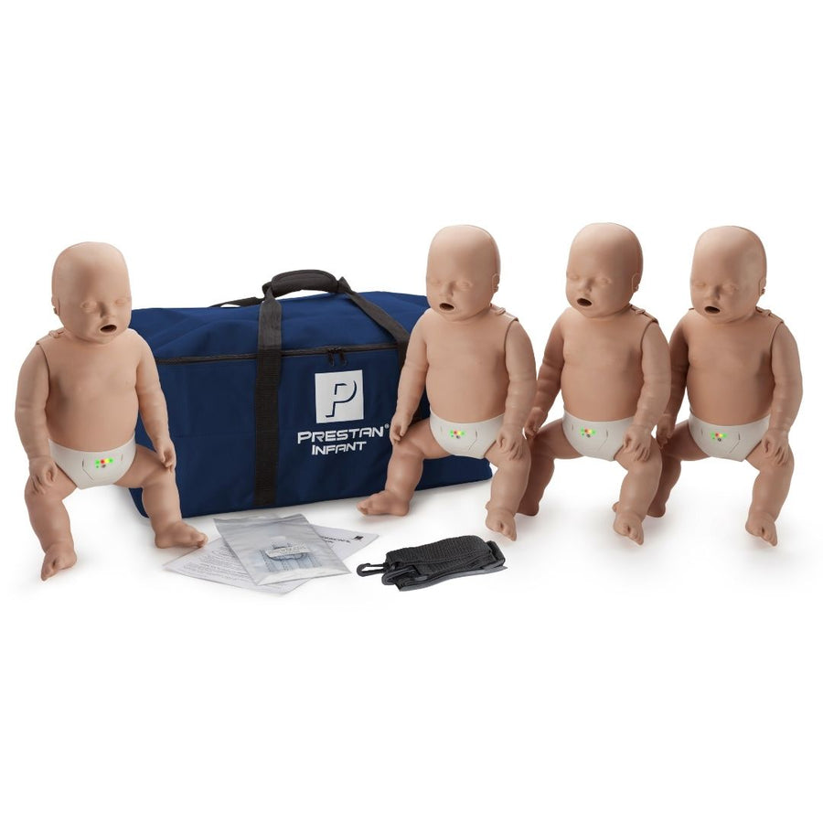 Prestan Female Accessory tillbehör för kvinnligt utförande av docka, 4 stycken (mörk hud)