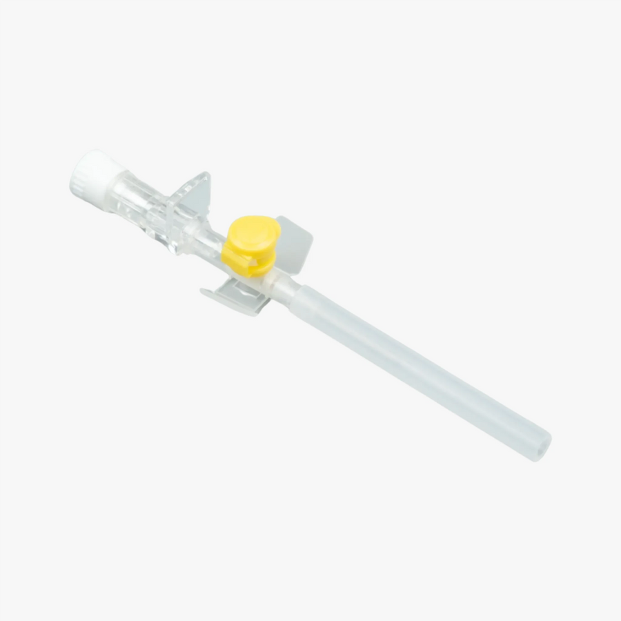 Infusion cannula Vertus WP – 0.7x19mm 24G yellow with port