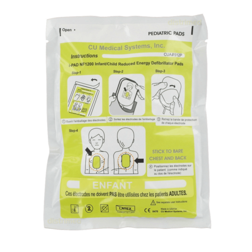 CU Medical i-PAD NF-1200 barnelektroder – CUA0512P