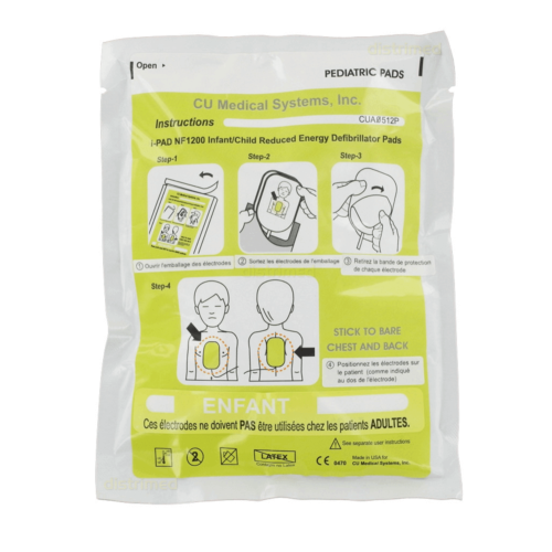 CU Medical i-PAD NF-1200 barnelektroder – CUA0512P