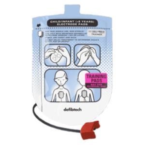 Defibtech Lifeline övningselektroder för barn