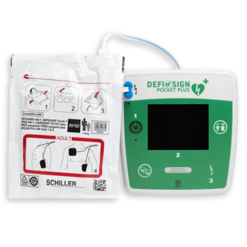 DefiSign Pocket Plus AED halvautomatisk