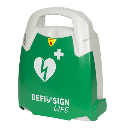 Vinklad v-formad hjärtstartarskylt (E010) 20x20