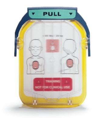 Philips Heartstart HS1 träningselektroder för barn med kassett