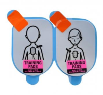 Defibtech ersättningsplattor till övningselektroder för barn