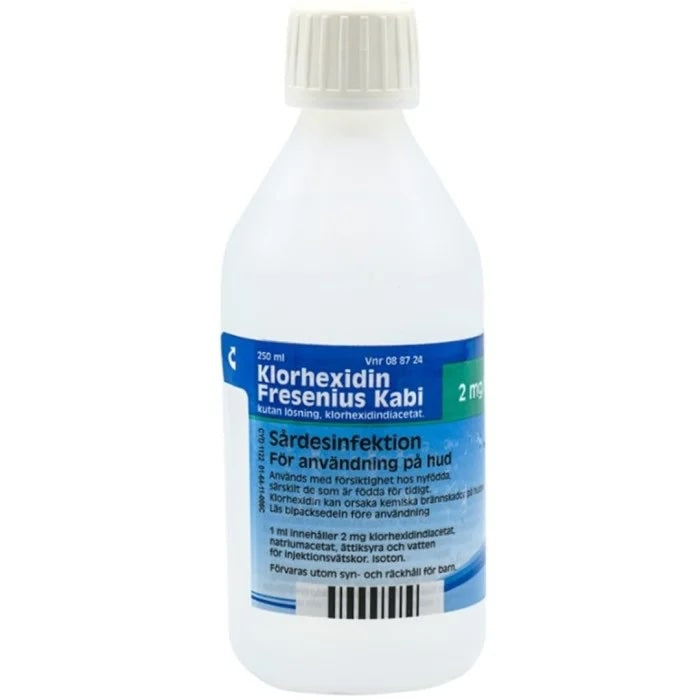 Klorhexidin Fresenius Kabi 2 mg/ml 250 ml