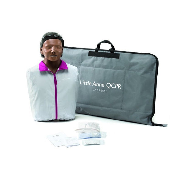 Laerdal Little Anne QCPR (mörk hud)