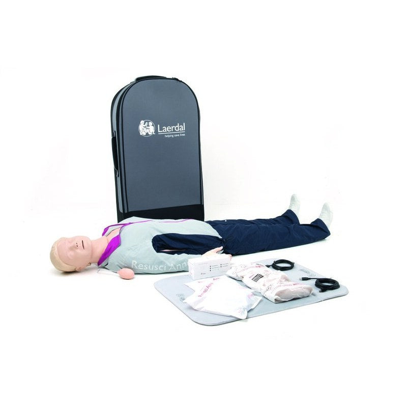 Resusci Anne QCPR — helkropp med väska
