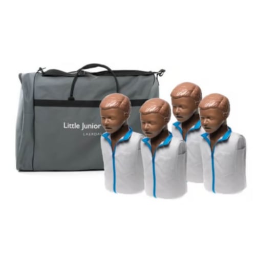 Laerdal Little Junior/ Resusci Junior Ansikten Mörk Hud (6 st.)