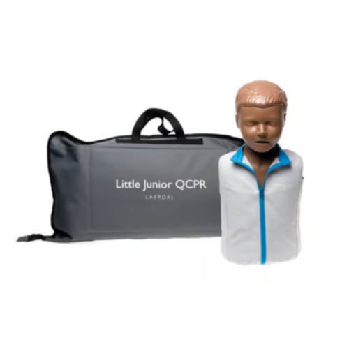 Laerdal Little Junior/ Resusci Junior Ansikten Mörk Hud (6 st.)