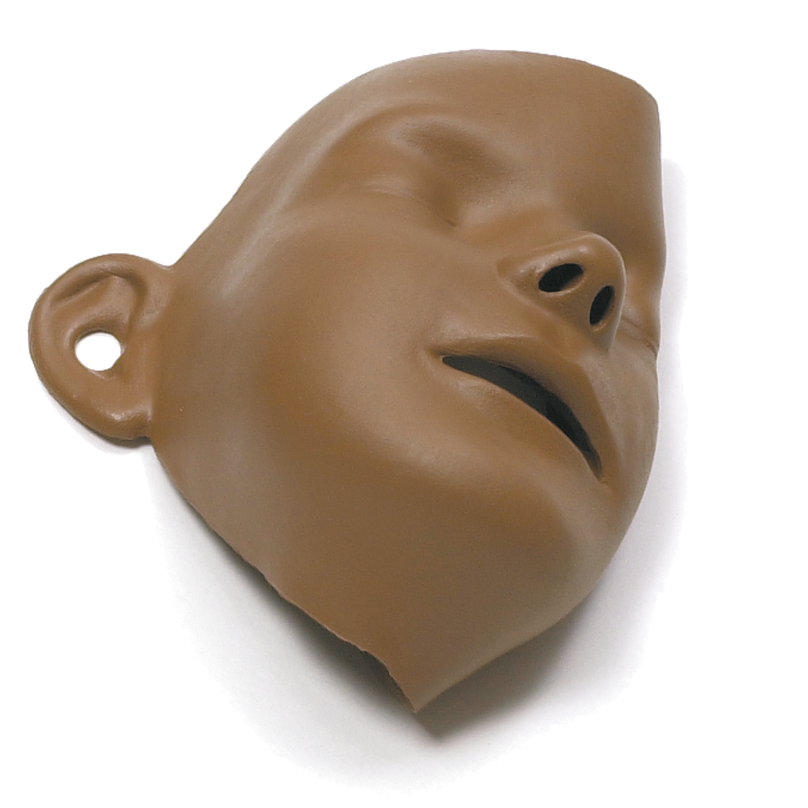 Laerdal Little Junior/ Resusci Junior Ansikten Mörk Hud (6 st.)