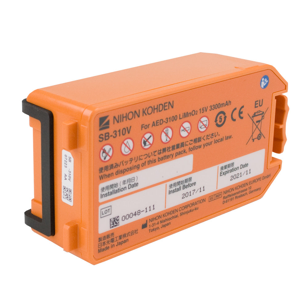 NIHON KOHDEN CARDIOLIFE AED 3100 BATTERI
