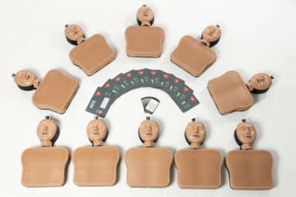Ambu Man School Ansikten (10-pack)