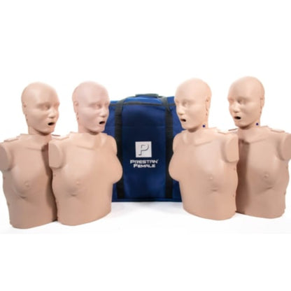 Prestan Professional kvinnlig HLR-docka 4-pack (ljus)