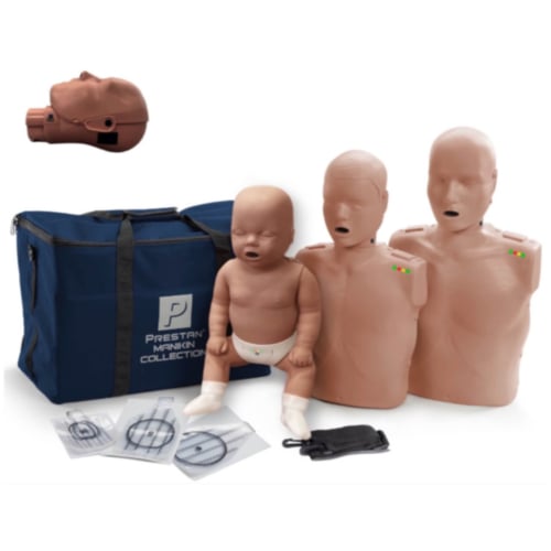 Prestan Professional Pro+ HLR Utbildningsdockor Samlingspaket (mörk)