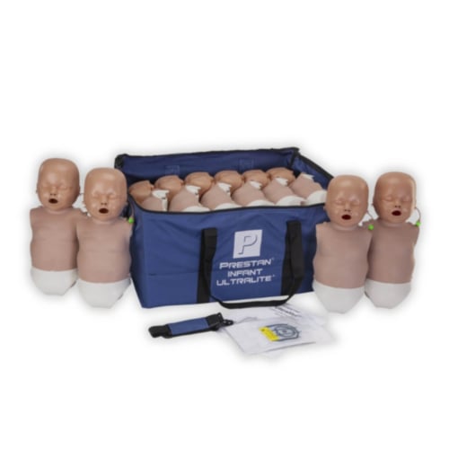 Prestan Ultralite Baby HLR Docka 12-Pack (Mörk)