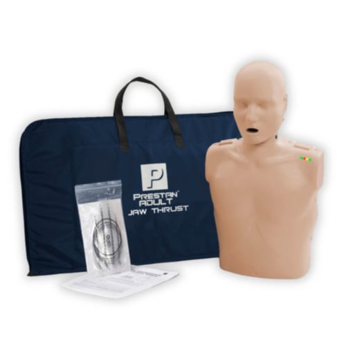 Prestan HLR-docka för vuxna med haklyftning (ljus hy)