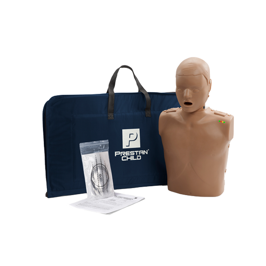 Prestan Professional Hud till Barn HLR-docka mörk (4 Pack)