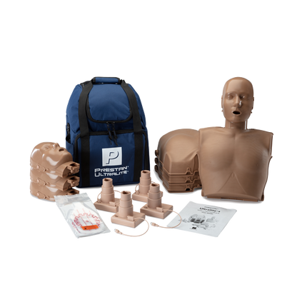 Prestan Ultralite Baby HLR-docka 4 stycken (mörk hud)