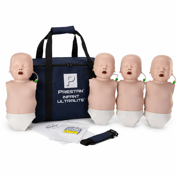 Prestan Ultralite Baby HLR-docka 4 stycken (ljus hud)