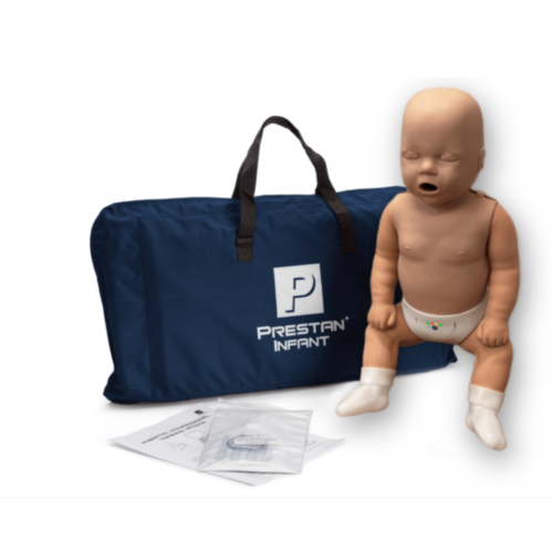 Prestan Ultralite Baby HLR-docka 4 stycken (mörk hud)