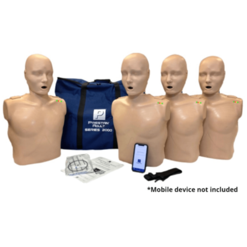 Prestan Professional Series 2000 Adult Manikin 4 Pack (Light)