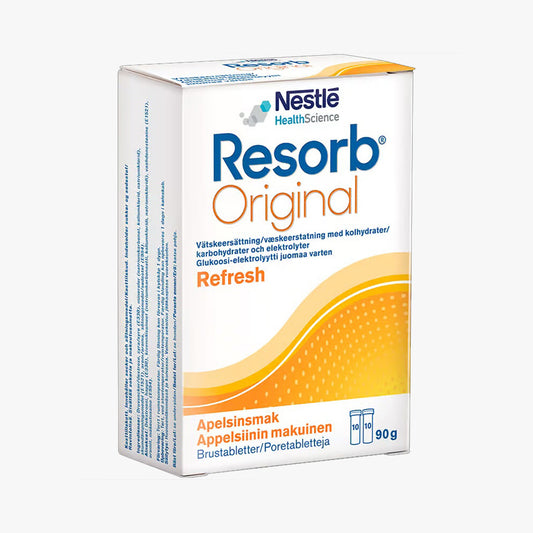 Resorb Original Orange effervescent tablets 20 pcs