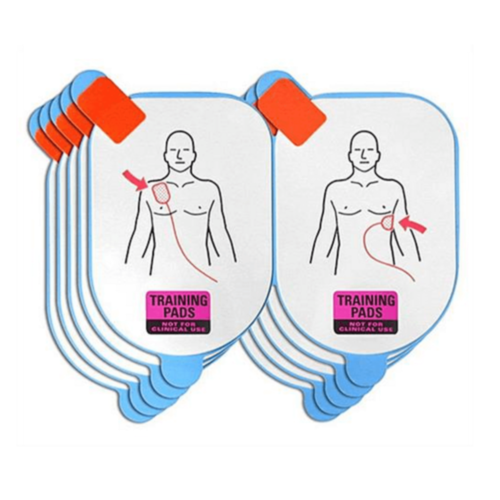 Defibtech ersättningsplattor till övningselektroder för vuxna