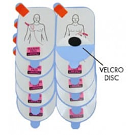Defibtech ersättningsplattor till övningselektroder för vuxna