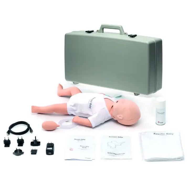 Laerdal Resusci Baby QCPR med luftvägshuvud och väska