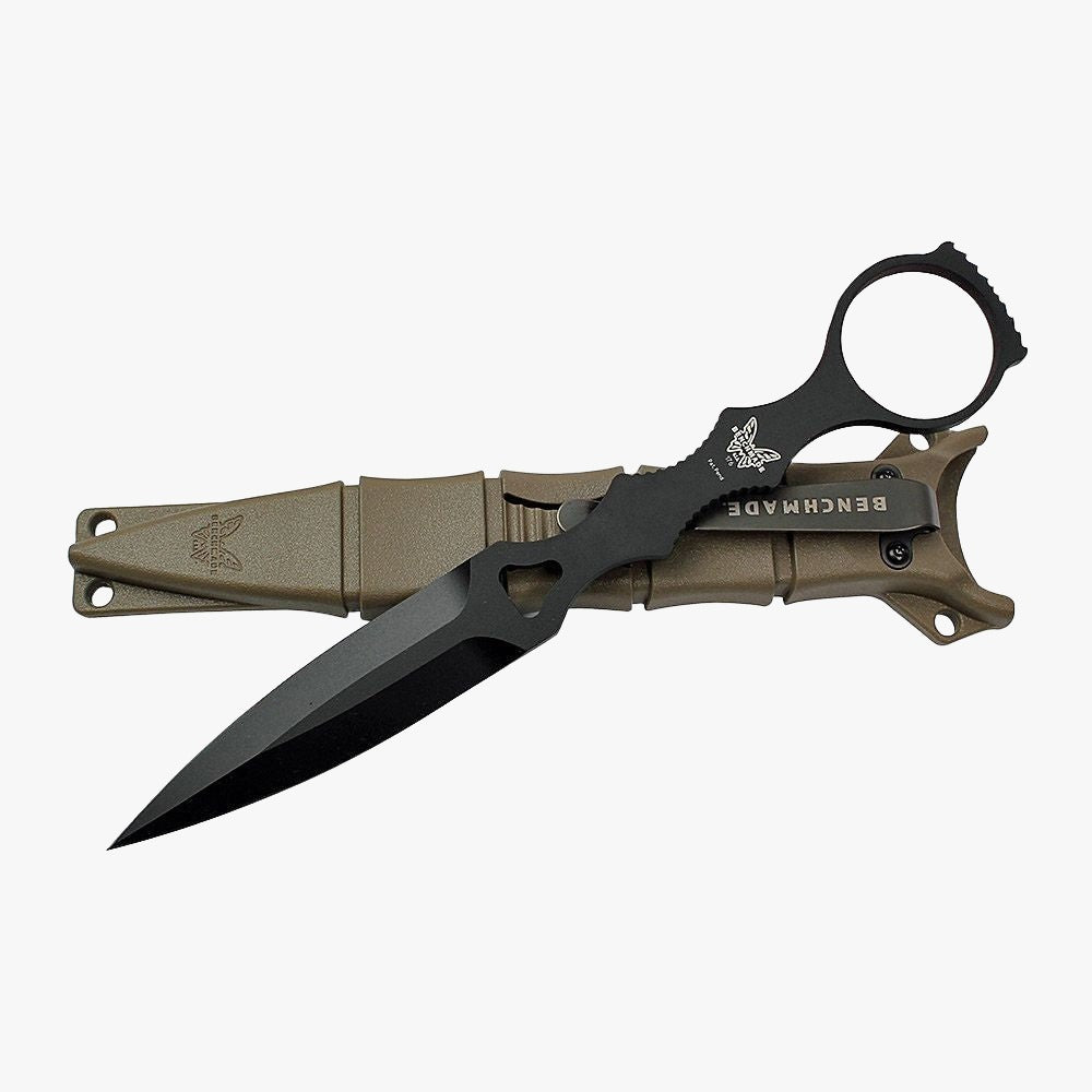 Benchmade SOCP Dagger 176BKSN – taktischer Dolch, 440C-Stahl, MOLLE-Scheide