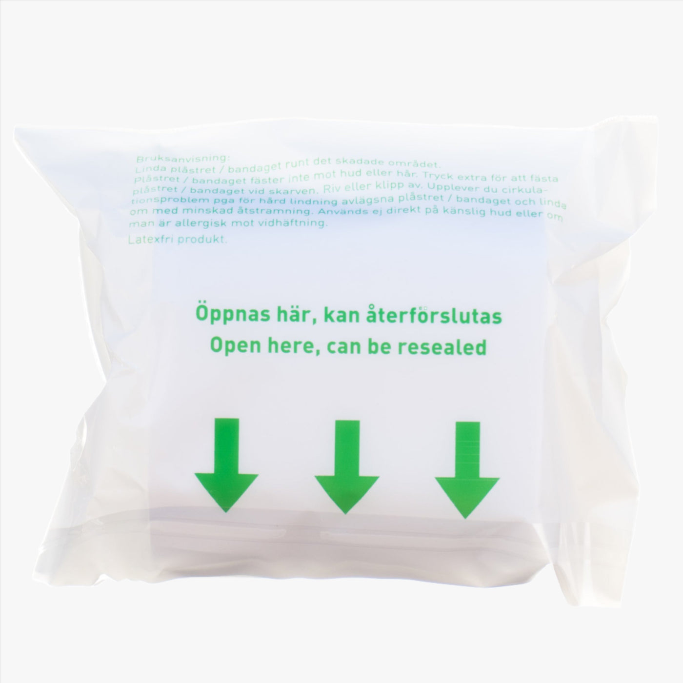 Skumförband Vitri Fixoförband — självhäftande & absorberande — 10 cm x 1 m