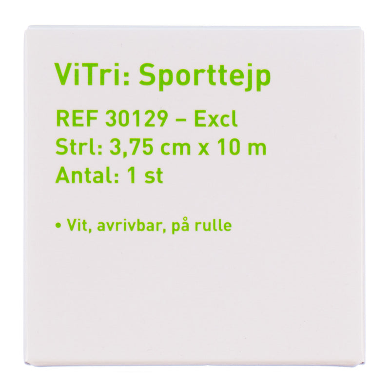 Vitri Sporttejp Vit 3,75 x 10 m