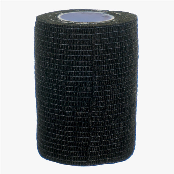 Vitri Självfix Elastisk Binda Självhäftande Svart 7,5 cm x 4,6 m