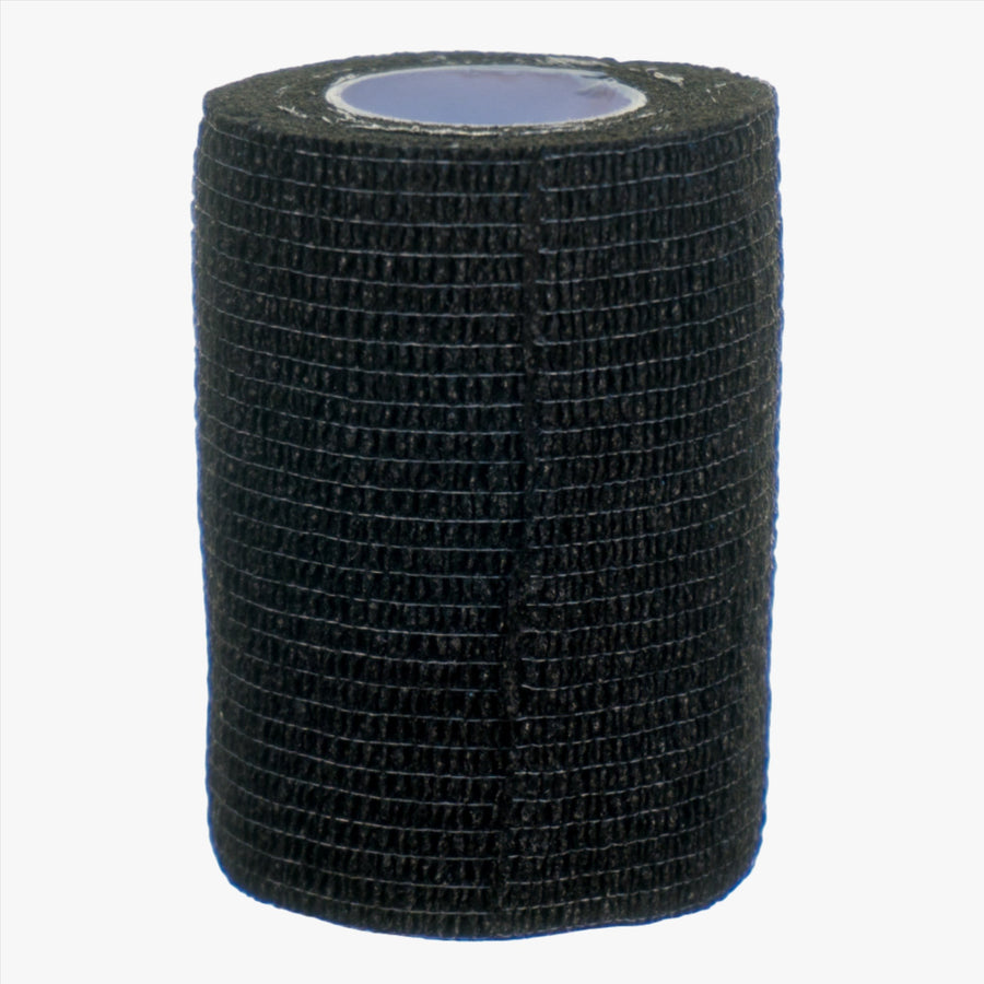 ViTri Självfix självhäftande binda 7,5 cm × 4,6 m svart