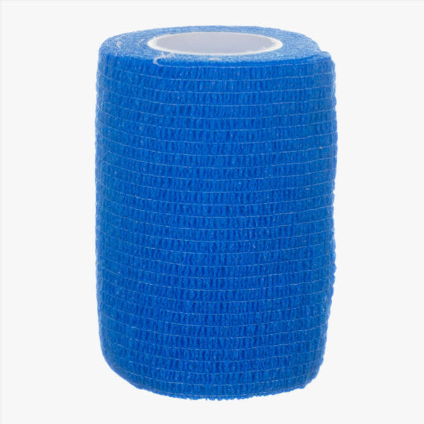 Vitri Självfix Elastisk Binda Självhäftande Blå 7,5 cm x 4,6 m