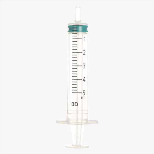 Spruta BD Emerald Luer 5 ml Gradering 0,2 ml Centrerad