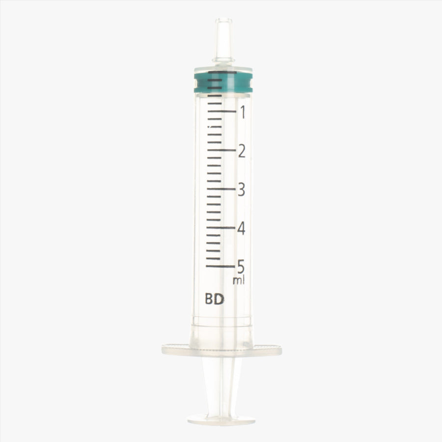 Syringe BD Emerald Luer 5 ml Graduation 0.2 ml Centered 100 pcs