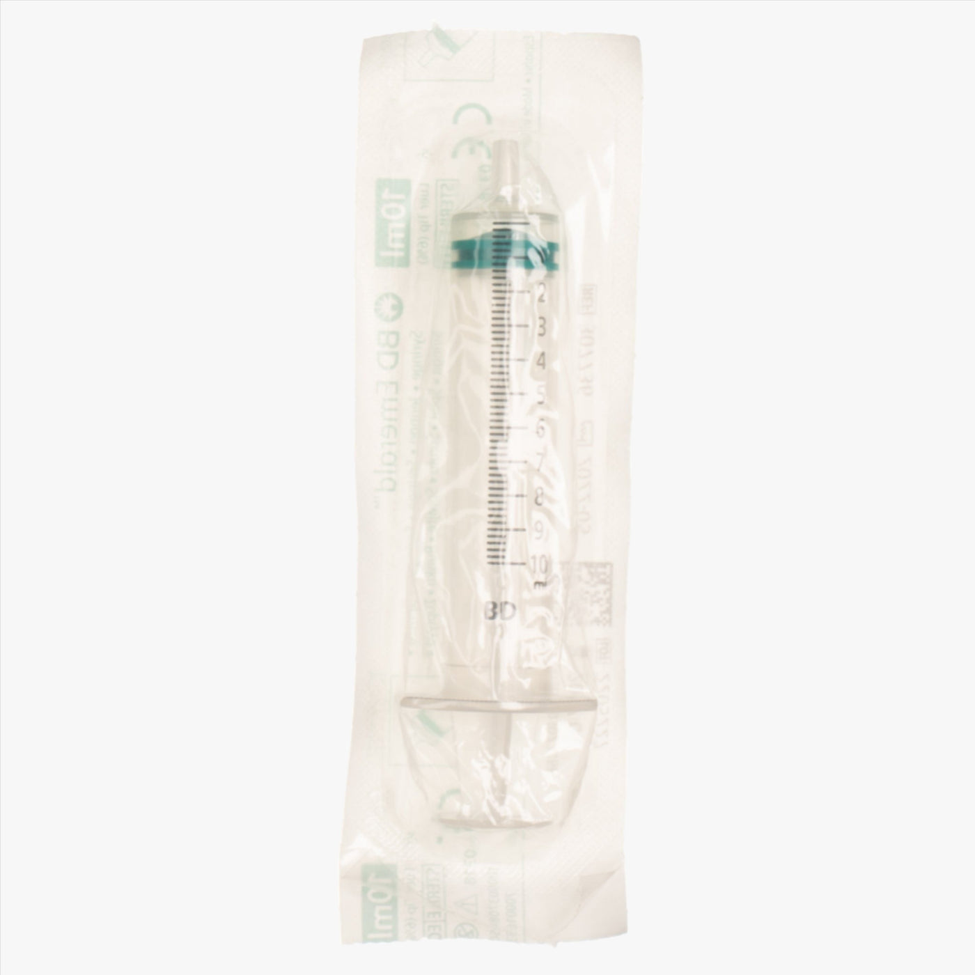 Syringe BD Emerald Luer 10 ml Graduation 0.2 ml Centered
