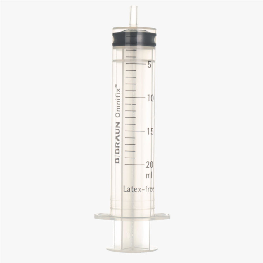 Spruta B Braun Omnifix Luer Solo 20 ml Gradering 1 ml Excentrisk