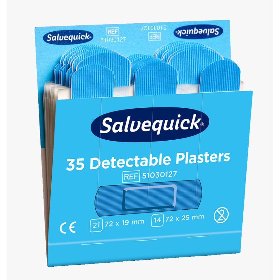 Cederroth Blue Detectable Plåster 6 paket